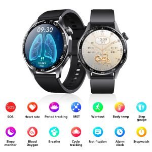F61 Smart Watch: Ultimate Fitness Tracker, Heart Rate Monitor, Sleep Analyzer, and Smart Notifications - Elevate Your Lifestyle with Advanced Wearable Technology