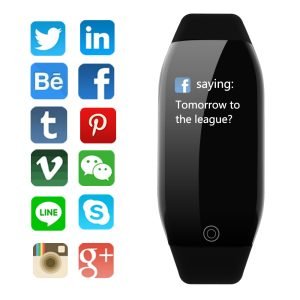 F21 Smart Bracelet: Fitness Tracker, Heart Rate Monitor, Sleep Analyzer & Activity Tracker - Compatible with iOS & Android - Stylish & Durable Wearable Tech for Everyday Use