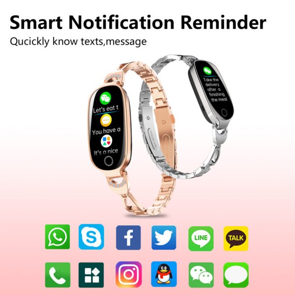F81 Smart Bracelet - Advanced Fitness Tracker with Heart Rate Monitor, Sleep Tracker, Activity Tracker, and More Features - Ideal for Sports and Daily Wear - Image 5