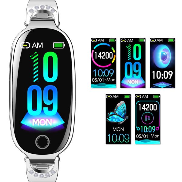 F81 Smart Bracelet - Advanced Fitness Tracker with Heart Rate Monitor, Sleep Tracker, Activity Tracker, and More Features - Ideal for Sports and Daily Wear - Image 6
