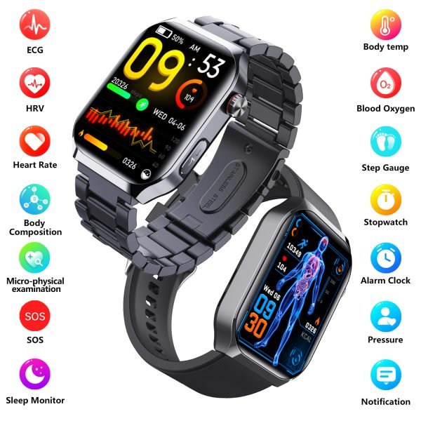 KNAX F700 Smart Watch: Ultimate Health Companion with 15-Day Battery & LTE Connectivity - Image 4
