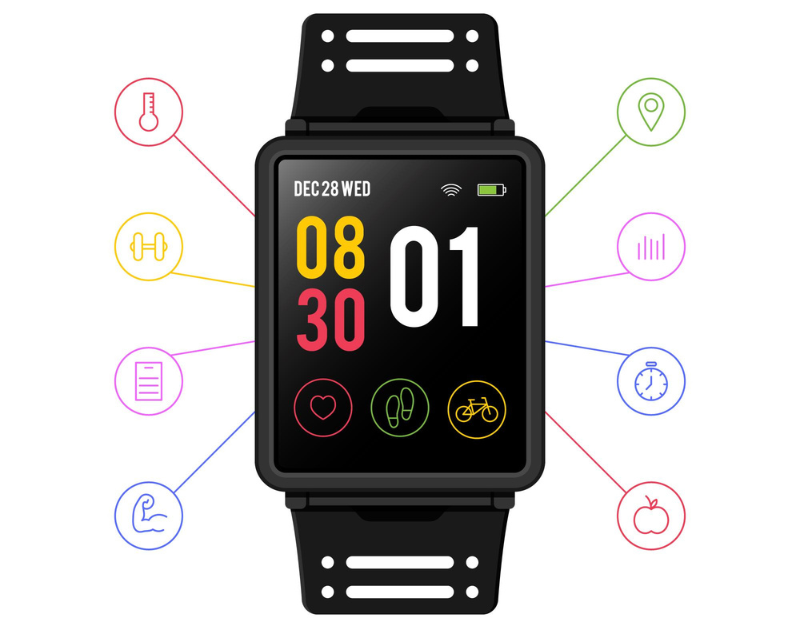 knax smartwatch features